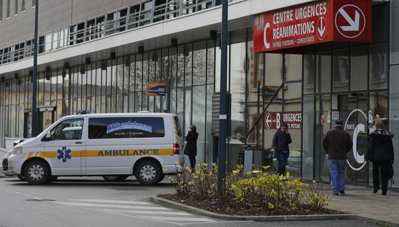 Hier wurden die Betroffenen eingeliefert: Das Spital in Rennes.