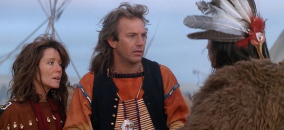Fühlte sich bei den Indianern sauwohl: Kevin Costner im Film «Der mit dem Wolf tanzt».