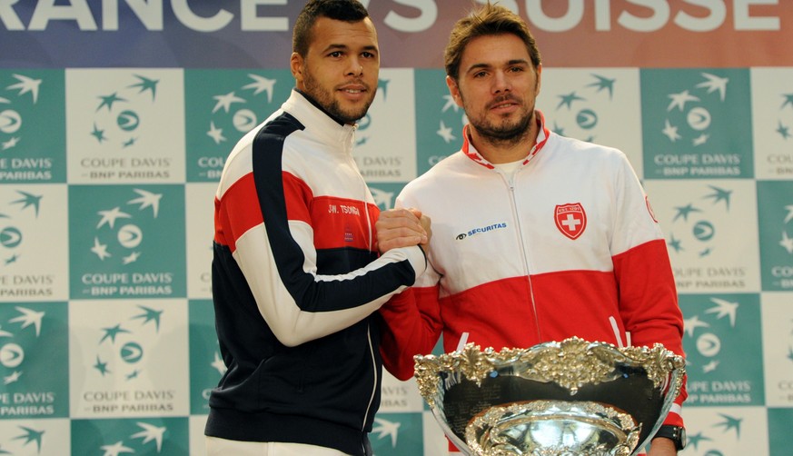 Die Tagesform wird die Partie zwischen Wawrinka und Tsonga entscheiden.