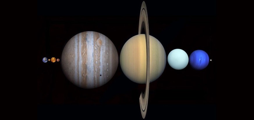 7 Planeten hätten Platz zwischen Erde und Mond