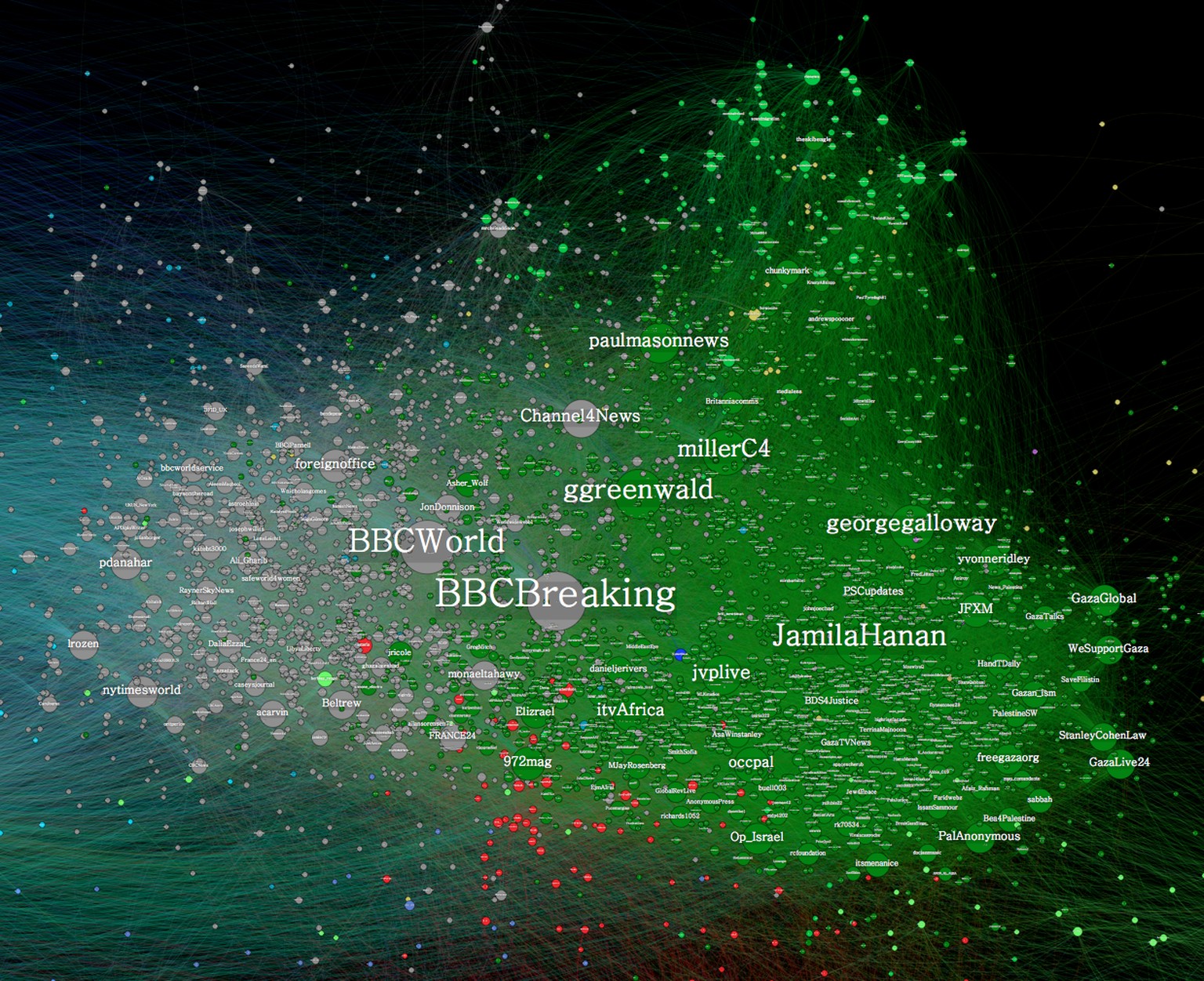 Die propalästinensische Seite. Smartpohne-Nutzer klicken hier, um die Grafik zu vergrössern.