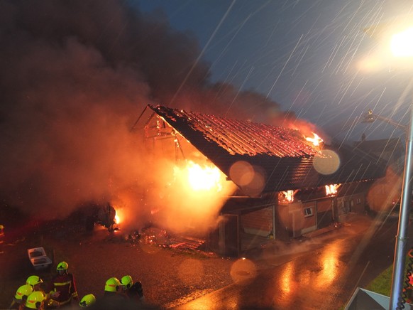 Brand in Uzwil.