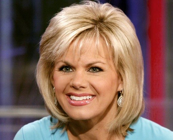 FILE - In this May 18, 2010, file photo, TV personality Gretchen Carlson appears on the set of &quot;Fox &amp; Friends&quot; in New York. The former Fox News Channel anchor Carlson told Good Housekeep ...