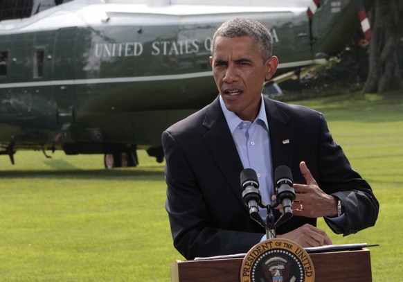 Barack Obama hat Luftschläge gegen den IS angeordnet.