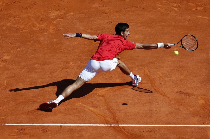 Novak Djokovic muss in Monte Carlo unten durch.