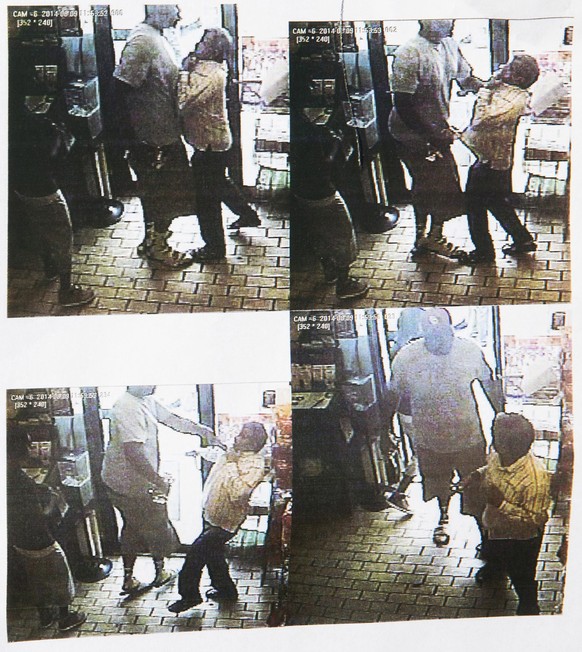 Diese Bilder machen Michael Brown zu einem Verdächtigen.