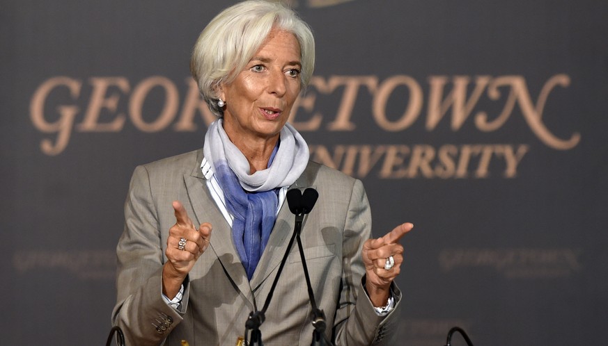 Warnt vor Stagnation: IWF-Direktorin Christine Lagarde.