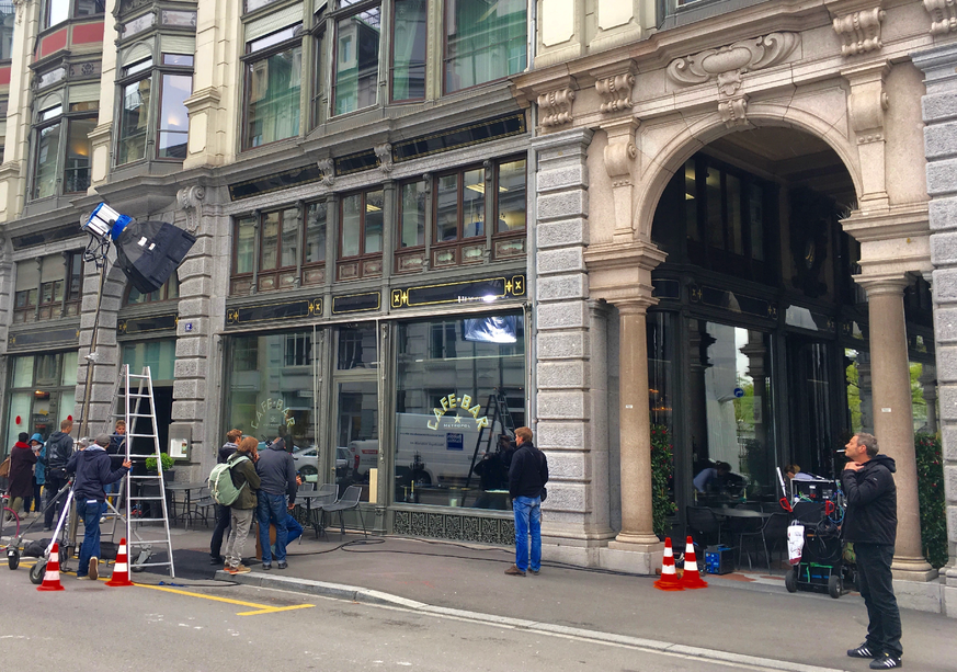 Das Metropol an der Fraumünsterstrasse mit seiner Arkade.