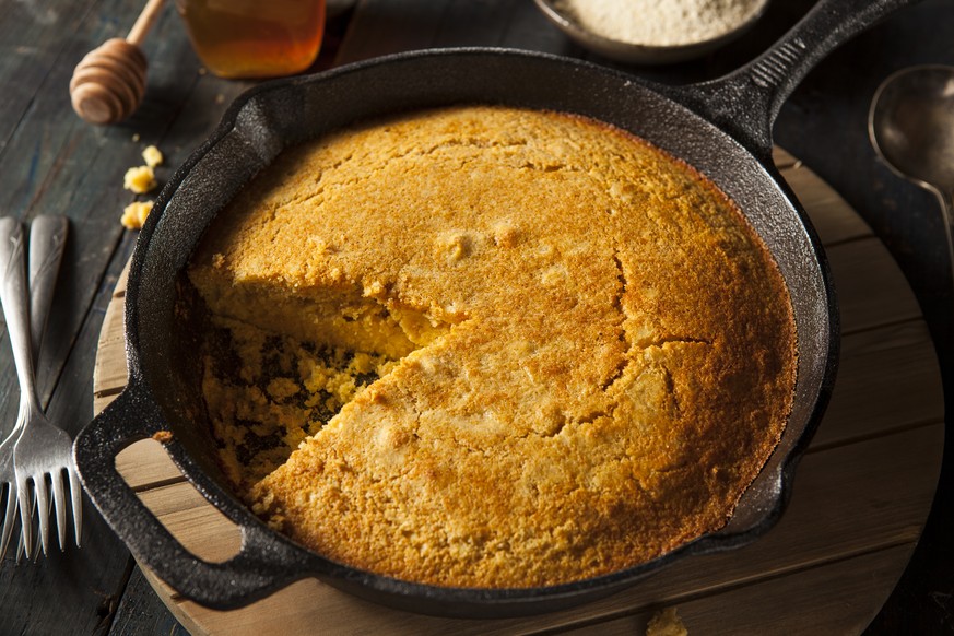 southern style corn bread cornbread maisbrot mais brot südstaaten usa food essen