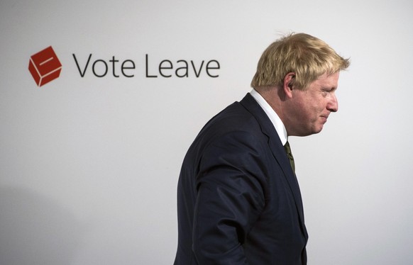 Londons Ex-Bürgermeister Boris Johnson ist für den Brexit.