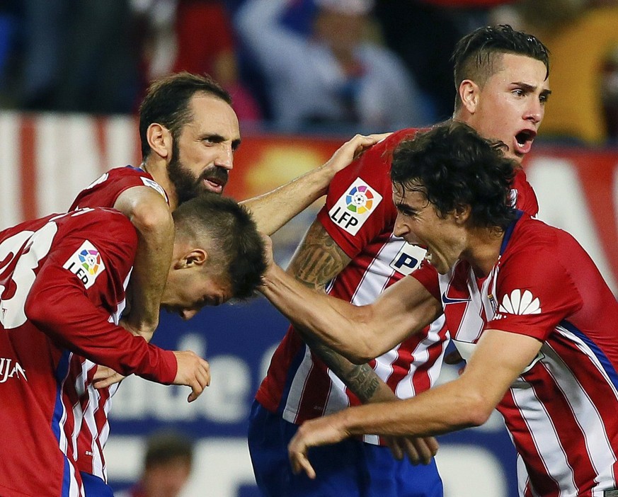 Atletico Madrid holt einen Punkt gegen Rivale Real Madrid.