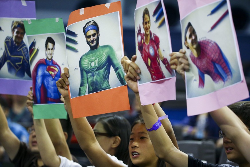 Roger Federer war heute super – in allen Belangen.