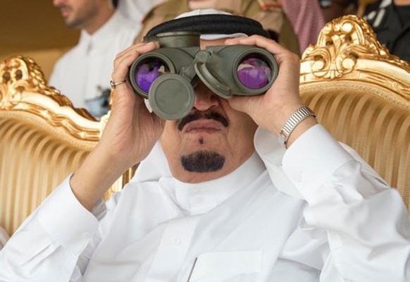 Auch den Namen eines Königs haben die Journalisten in den Dokumenten gefunden: Saudi-Arabiens Herrscher Salman.