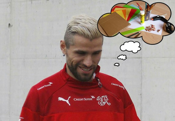 Die geheime Leidenschaft von Valon Behrami ist das Basteln. 
