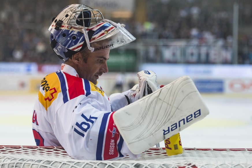 Martin Gerber ist nach der Niederlage in Fribourg bedient.