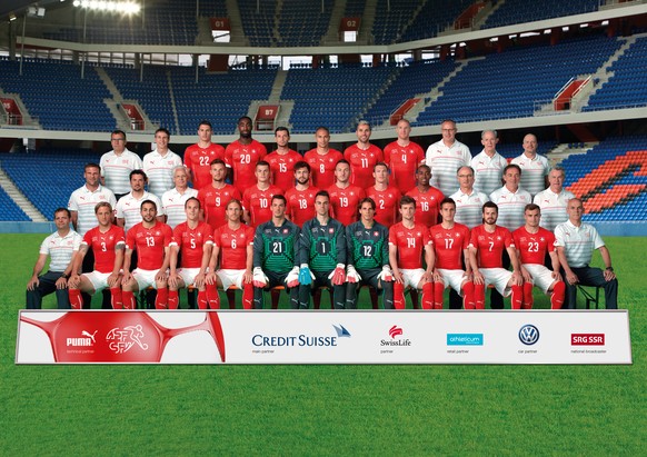 Mit diesem Team will Petkovic die Schweiz an die EM 2016 bringen.