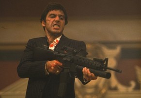 Al Pacino in Scarface anno 1983.