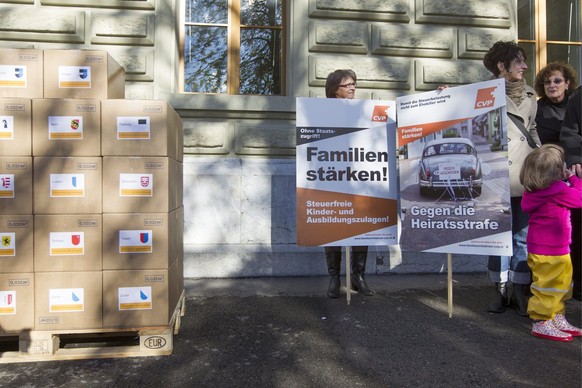 Ihre Familieninitiativen haben der CVP mehr Ärger als Aufwind beschert.