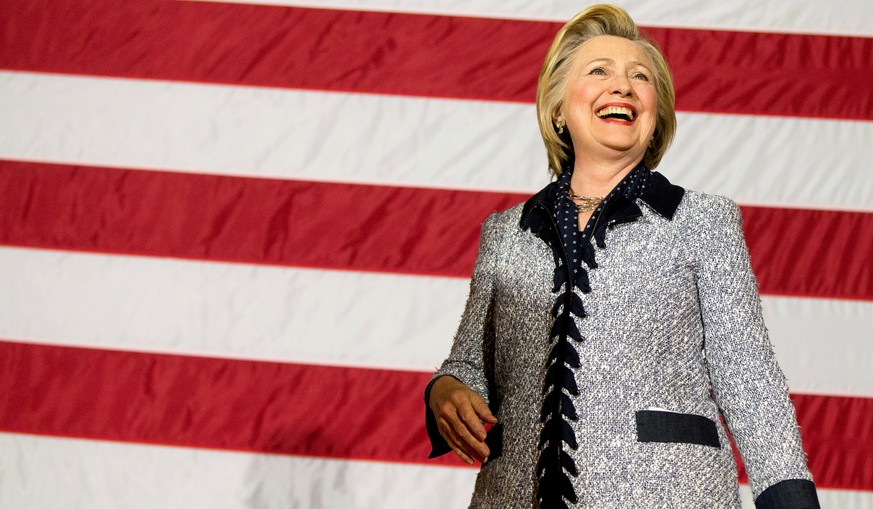 Holt sich in Washington satte 79 Prozent der Stimmen: Hillary Clinton.