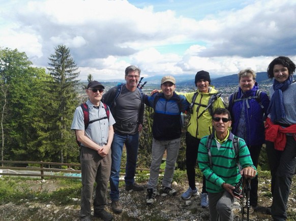 Hamid und Mohammad wurden von einer Wandergruppe aus den Medienberichten erkannt.