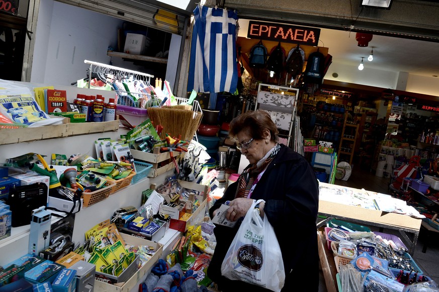 Griechenland ist arm, viele Menschen habe grosse finanzielle Sorgen.