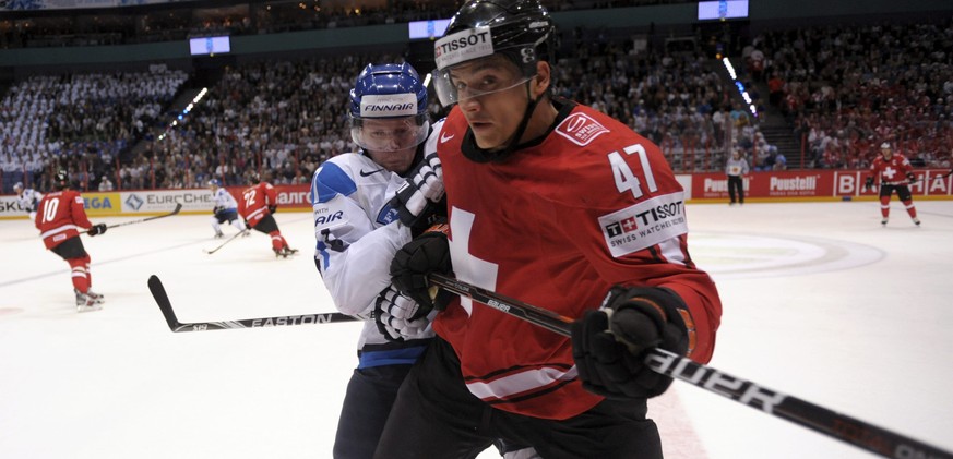 Luca Sbisa an der WM 2012 im Schweizer Trikot