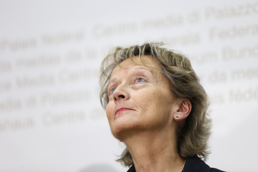 Sie wird nicht mehr antreten: Eveline Widmer-Schlumpf, Bundesrätin der BDP.