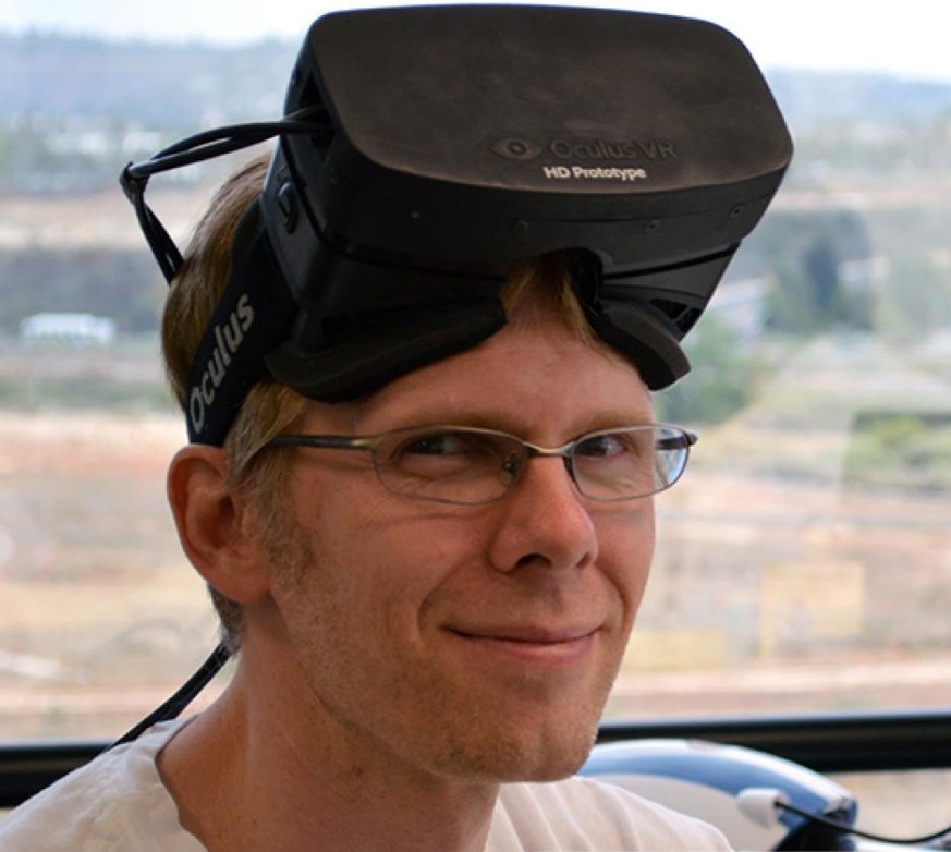 Entwickler-Legende John Carmack («Quake», «Doom») arbeitet seit Kurzem bei Oculus Rift.