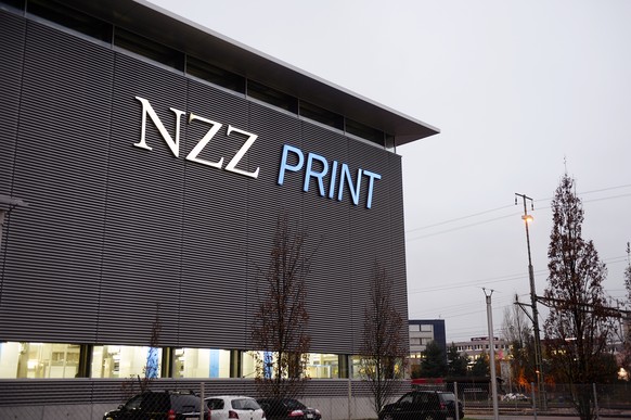 Opfer der Digitalisierung: Die ehemalige NZZ-Druckerei in Schlieren.&nbsp;