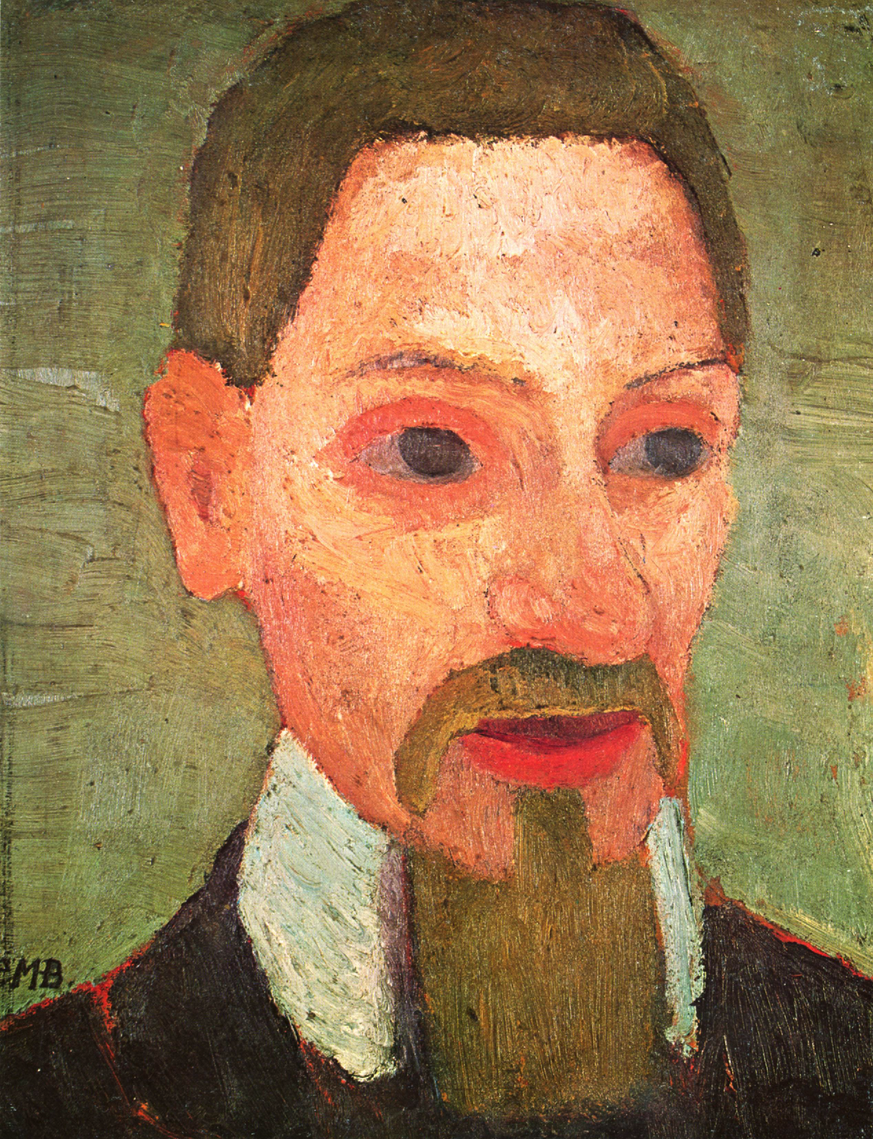 Rainer Maria Rilke gemalt von Paula Modersohn-Becker, 1906.