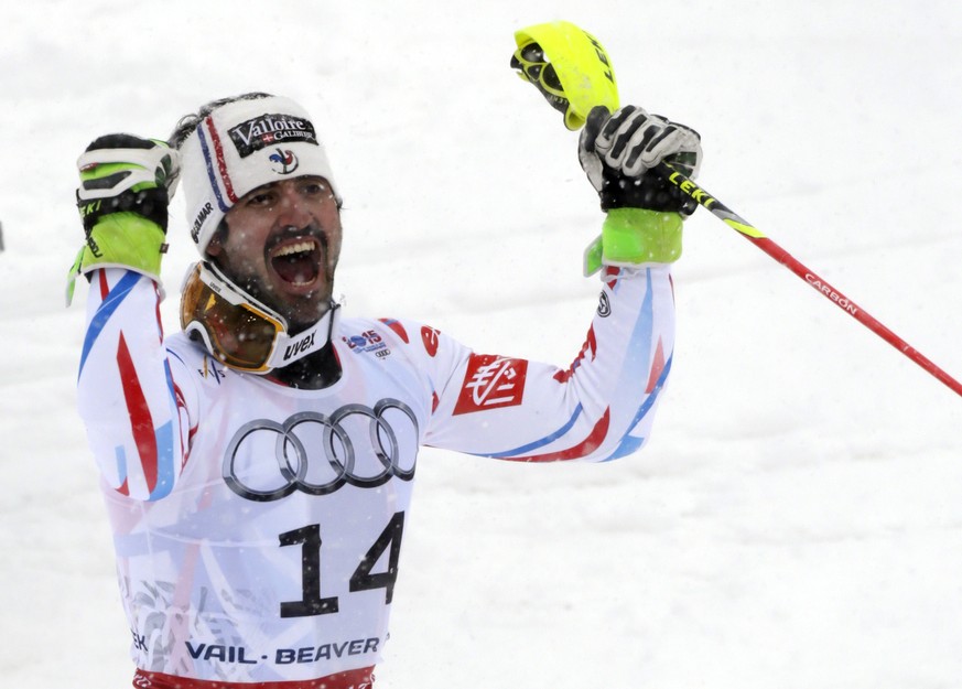 Jean-Baptiste Grange ist nach 2011 zum zweiten Mal Slalom-Weltmeister.