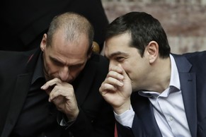 Der griechische Premier Alexis Tsipras (rechts) und Finanzminister Yanis Varoufakis.