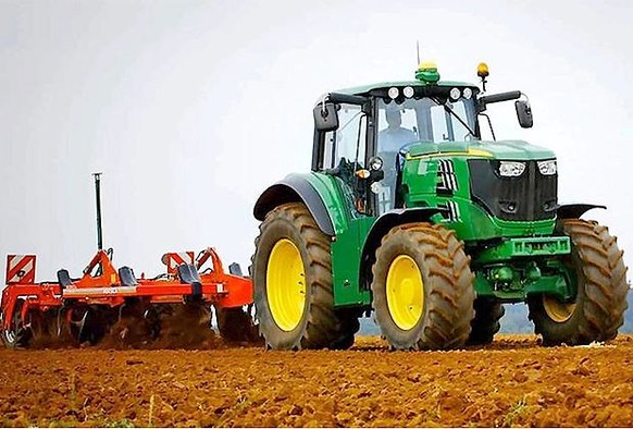 Der E-Traktor Sesam von John Deere, Elektro-Traktor, Elektromobilität