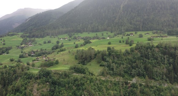 Die Gemeinde Bister auf einen Blick. Irgendwie schräg, nicht?&nbsp;