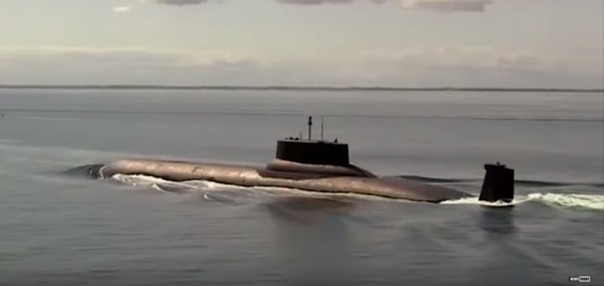 Videoaufnahmen zeigen das grösste U-Boot der Welt in Aktion.&nbsp;