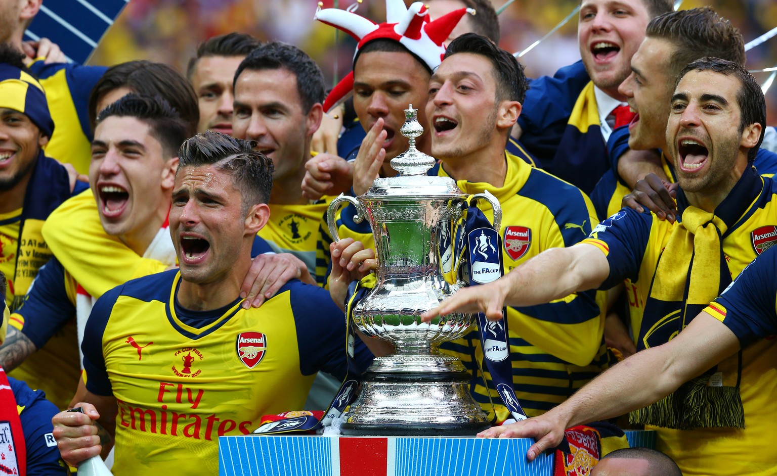 Arsenal hat den FA Cup zuletzt zweimal in Folge gewonnen.