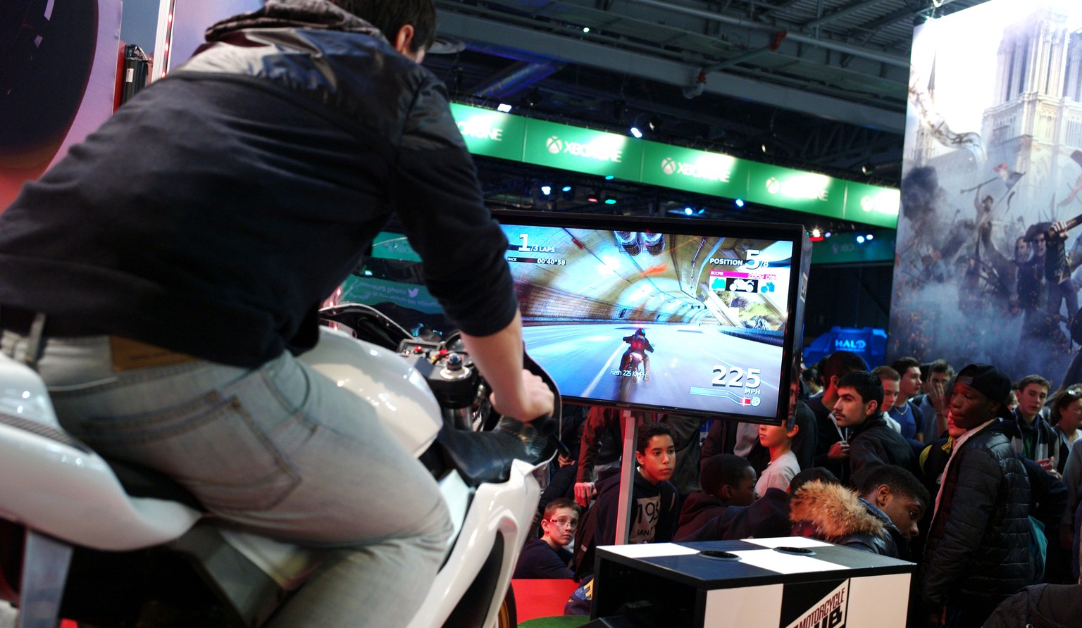 An der Paris Games Week können Besucher zahlreiche Spiele testen.