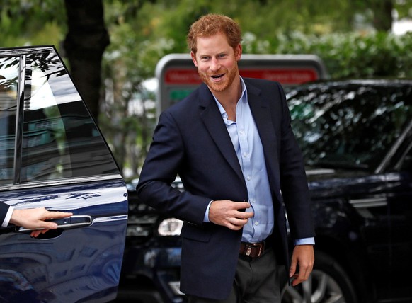 Britain&#039;s Prince Harry arrives for a Heads Together event to celebrate World Mental Health Day at County Hall in London, Britain October 10, 2016. REUTERS/Stefan Wermuth