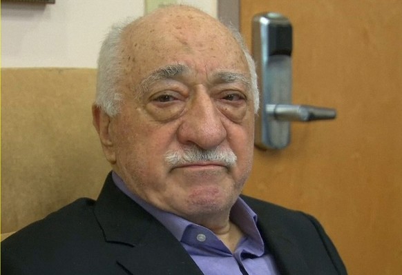 U.S.-based cleric Fethullah Gulen, whose followers Turkey blames for a failed coup, is shown in still image taken from video, speaks to journalists at his home in Saylorsburg, Pennsylvania July 16, 20 ...