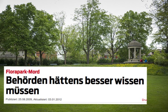 Als 2009 eine Frau im Berner Florapark einen Mann tötet, werden die Behörden beschuldigt, die Gefahr der Frau nicht richtig eingeschätzt zu haben.