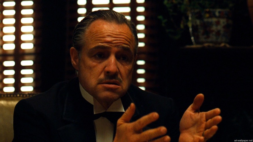 Marlon Brando als Vito Corleone – mehr Mafiafilm geht nicht.