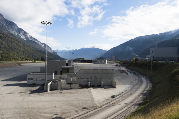 Grau in Graubünden:&nbsp;Blick auf das Areal der ehemaligen Grosssägerei in Domat/Ems. Ende 2010 ging die damals von der oesterreichischen Mayr-Melnhof-Gruppe betriebene Sägerei Konkurs.