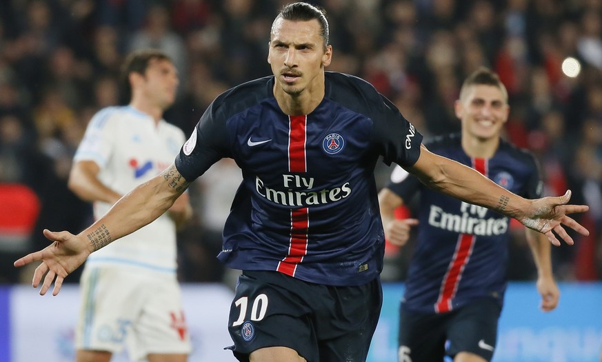 Zlatan Ibrahimovic will im Derby de France gegen Marseille das PSG-Double klarmachen.