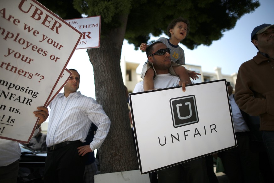 Unfair: So fühlen sich viele, die für Uber fahren, behandelt.