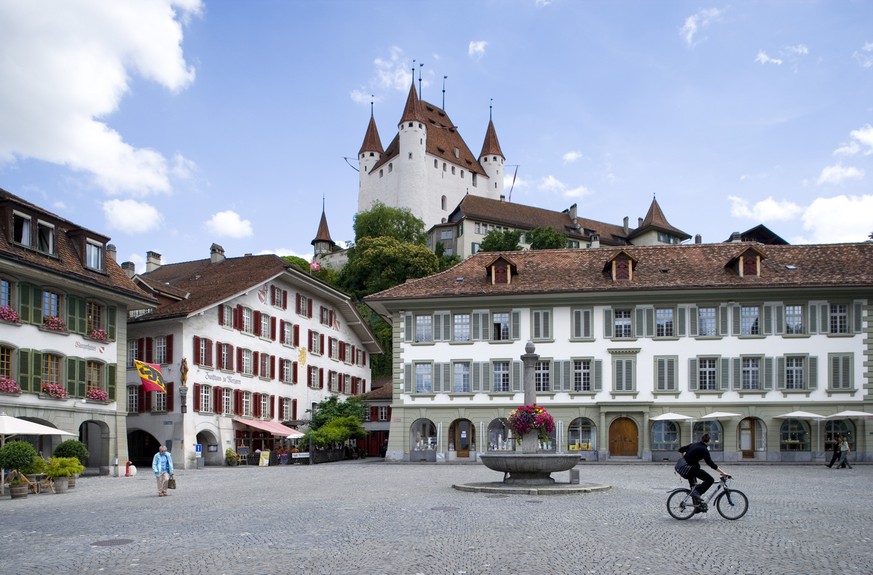 Das Wunsch-Schloss 2016 findet am Dienstag im Thuner Schloss statt.