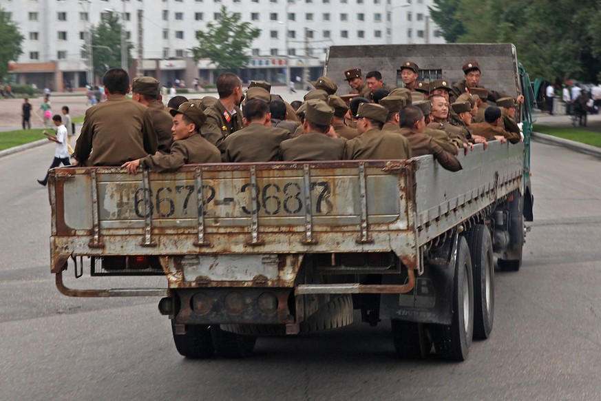 Soldaten in Nordkorea