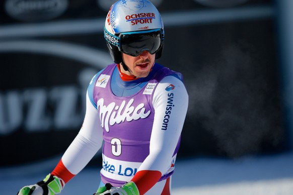 Carlo Janka darf zufrieden sein. In Lake Louise fährt er auf den starken 5. Rang.