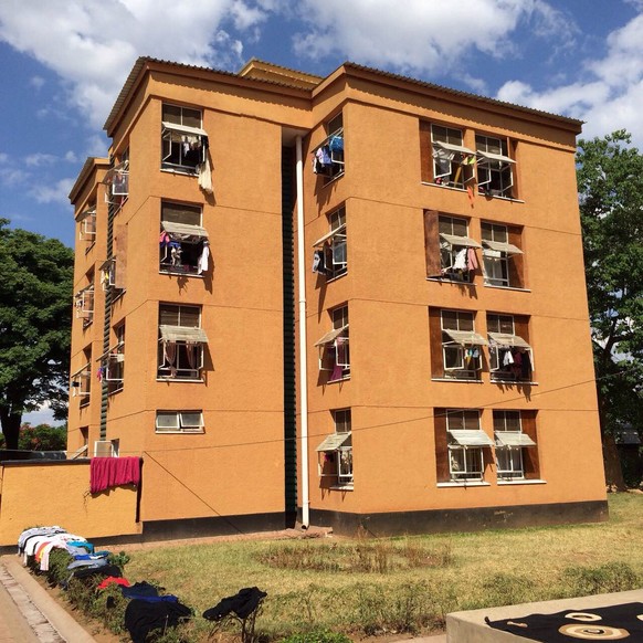 One of the student houses on the campus.