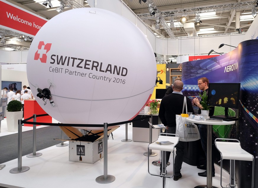 Erstmals ist die Schweiz der offizielle Länder-Partner der CeBit.