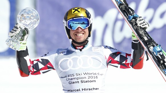 Hirscher: der beste Riesenslalomfahrer des Winters.